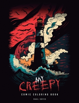 Paperback My Creepy: Comic Coloring Book [Portuguese] Book