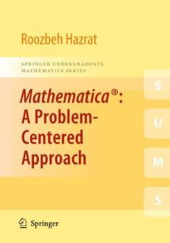 Paperback Mathematica: A Problem-Centered Approach Book