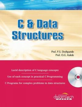 Hardcover C and Data Structures Book