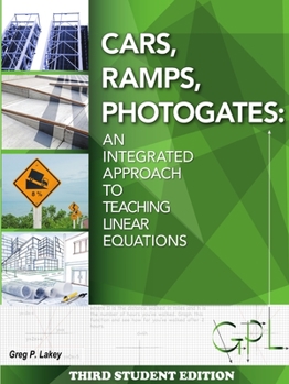 Paperback Cars, Ramps, Photogates: an integrated approach to teaching linear equations (Student Edition) Book