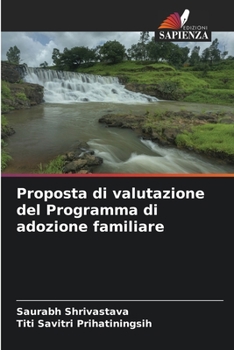 Paperback Proposta di valutazione del Programma di adozione familiare [Italian] Book