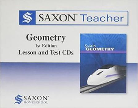 Audio CD Saxon Geometry Teacher Lesson CDs Book