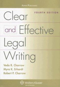 Paperback Clear and Effective Legal Writing Book