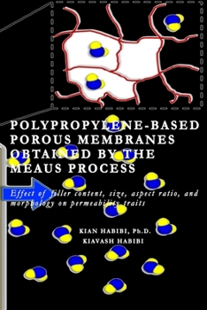 Paperback Polypropylene-Based Porous Membranes Obtained by the MEAUS process: Effect of filler content, size, aspect ratio, and morphology on permeability trait Book