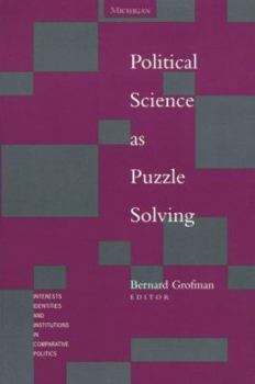 Paperback Political Science as Puzzle Solving Book