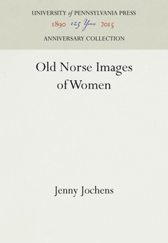 Hardcover Old Norse Images of Women Book