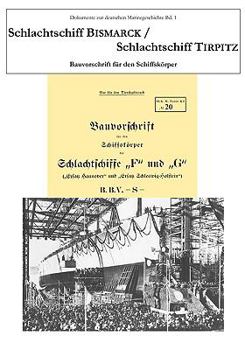 Paperback Schlachtschiff Bismarck / Schlachtschiff Tirpitz: Bauvorschrift für den Schiffskörper [German] Book