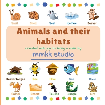 Paperback Animals and their habitats Book