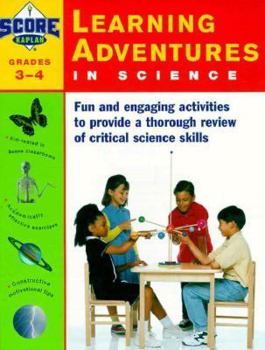 Paperback Kaplan Learning Adventures in Science Grades 3 4 Book