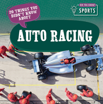 Paperback 20 Things You Didn't Know about Auto Racing Book