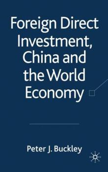 Hardcover Foreign Direct Investment, China and the World Economy Book