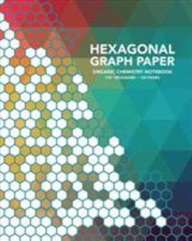 Paperback Hexagonal Graph Paper Book