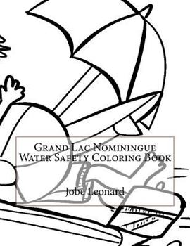 Paperback Grand Lac Nominingue Water Safety Coloring Book