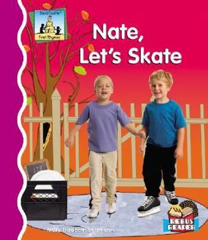 Library Binding Nate, Let's Skate Book