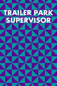 Paperback Trailer Park Supervisor: Guitar Tab Notebook 6"x9" 120 Pages Book