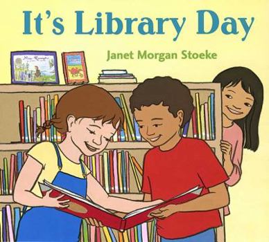 Hardcover It's Library Day Book