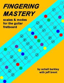 Paperback Fingering Mastery - scales & modes for the guitar fretboard Book