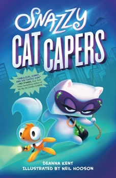 Paperback Snazzy Cat Capers Book