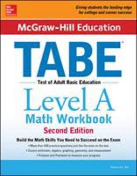 Paperback McGraw-Hill Education Tabe Level a Math Workbook Second Edition Book