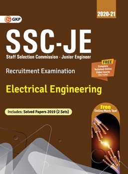 Paperback Ssc Je 2020: Electrical Engineering - Guide Book