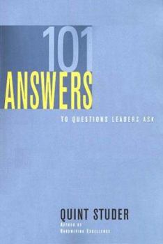 Paperback 101 Answers to Questions Leaders Ask Book