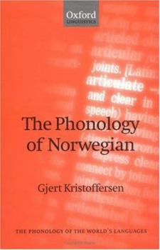 Hardcover The Phonology of Norwegian Book