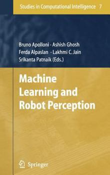 Hardcover Machine Learning and Robot Perception Book