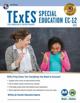 Paperback TExES Special Education Ec-12, 2nd Ed., Book + Online Book