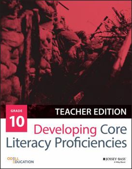 Paperback Developing Core Literacy Proficiencies, Grade 10 Book