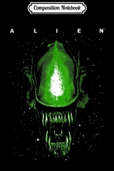 Paperback Composition Notebook: Alien Movie Space Aliens Journal/Notebook Blank Lined Ruled 6x9 100 Pages Book