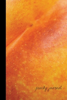 peachy journal: small lined Peach Notebook / Travel Journal to write in (6'' x 9'') 120 pages