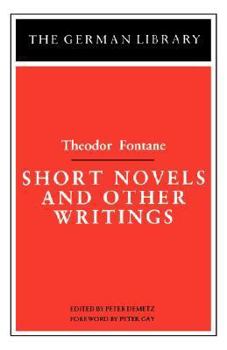 Paperback Short Novels and Other Writings: Theodor Fontane Book