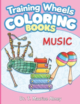 Paperback Training Wheels Coloring Books: Music Book