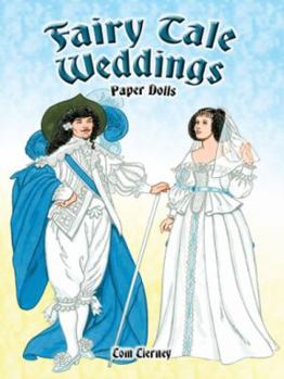 Paperback Fairy Tale Weddings Paper Dolls Book
