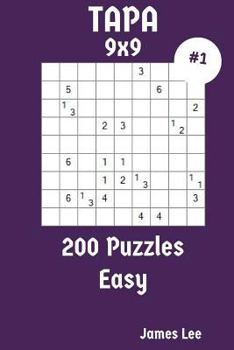 Paperback Tapa Puzzles 9x9 - Easy 200 vol. 1 Book