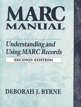 Paperback Marc Manual: Understanding and Using Marc Records Book