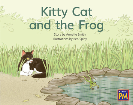 Paperback Kitty Cat and the Frog: Leveled Reader Yellow Fiction Level 8 Grade 1 Book