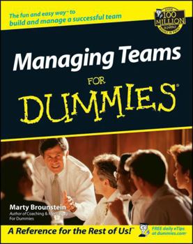Paperback Managing Teams for Dummies Book