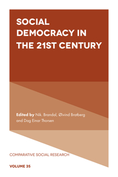 Hardcover Social Democracy in the 21st Century Book