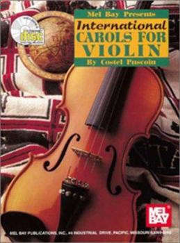 Paperback International Carols for Violin [With CD] Book