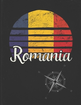 Paperback Romania: Romanian Vintage Flag Personalized Retro Gift Idea for Coworker Friend or Boss 2020 Calendar Daily Weekly Monthly Plan Book