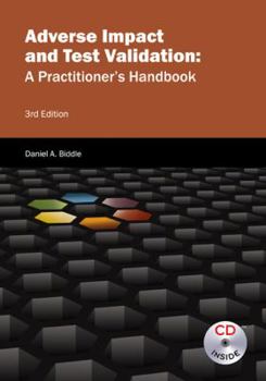 Paperback Adverse Impact and Test Validation: A Practitioner's Handbook Book