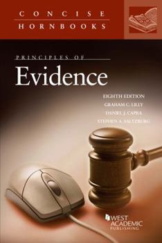 Paperback Principles of Evidence (Concise Hornbook Series) Book