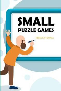 Paperback Small Puzzle Games: Thermometers Puzzles Book