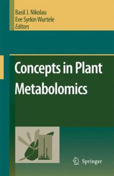 Paperback Concepts in Plant Metabolomics Book