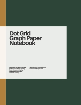 Paperback Brandless Dot Grid Notebook: Forest Green Book