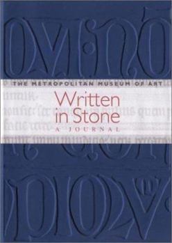 Paperback Written in Stone - Blue: 13th-Century Medieval Writing Book