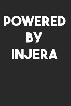 Powered by Injera Habesha Ethiopian Gift Idea: 120 Pages 6 'x 9' |Dot Graph Paper Journal Manuscript • Planner • Scratchbook • Diary