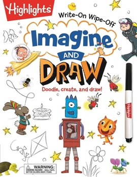 Paperback Imagine and Draw: Doodle, Create, and Draw! Book
