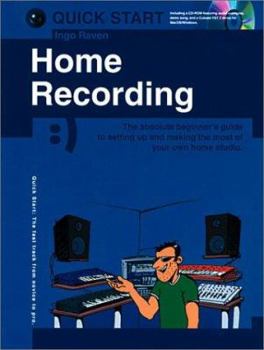 Paperback Home Recording (Quick Start) Book